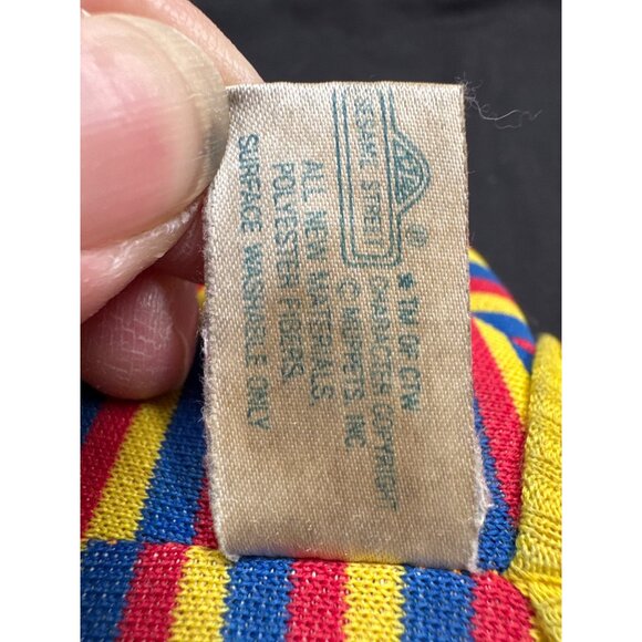 Vintage 1980 Knickerbocker Sesame Street Ernie Plush Doll 10" Stripe Sweater - Picture 5 of 7